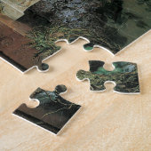 Puzzle Fleurs dans un vase à albâtre (Côté)