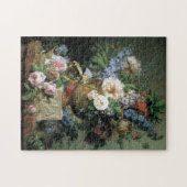 Puzzle Fleurs dans un vase à albâtre (Horizontal)