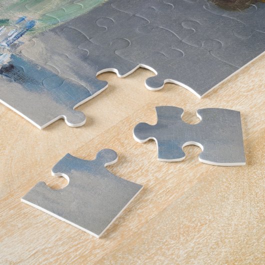 Puzzle Fleurs dans un Vase de cristal Manet Impressionnis (Côté)