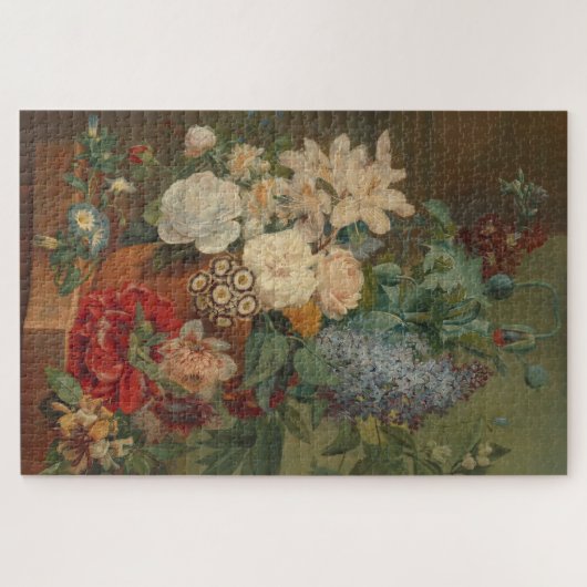 Puzzle Fleurs dans un Vase en terre cuite Hollandais enco (Horizontal)