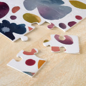Puzzle Fleurs d'aquarelle à motif floral mou (Côté)