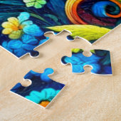 Puzzle Fleurs d'art (Côté)
