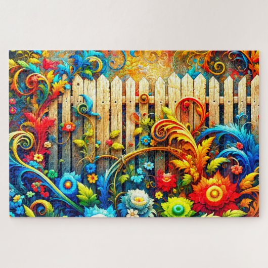 Puzzle Fleurs d'art (Horizontal)