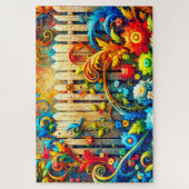 Puzzle Fleurs d'art (Vertical)