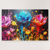 Puzzle Fleurs d'art (Horizontal)