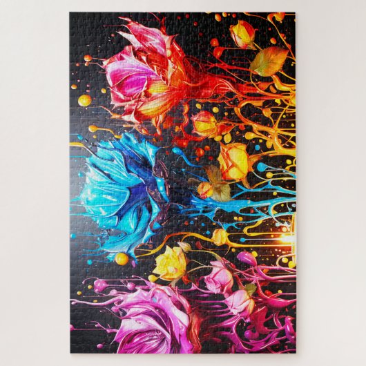 Puzzle Fleurs d'art (Vertical)