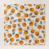 Puzzle Fleurs d'art populaire style scandinave (Horizontal)
