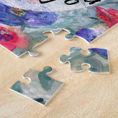 Puzzle Fleurs d'ASL et je t'aime (Côté)