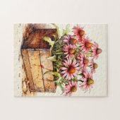 Puzzle Fleurs d'aster plantées jolies (Horizontal)