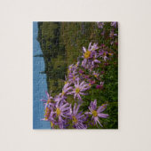 Puzzle Fleurs d'aster violettes au mont Rainier (Vertical)