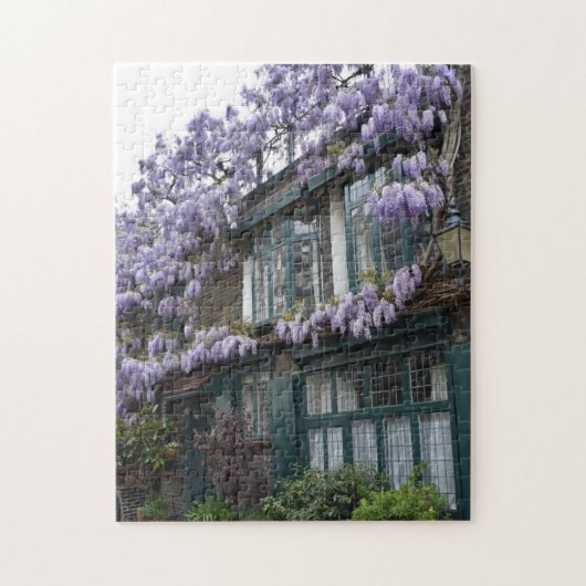 Puzzle Fleurs de bactéries violettes Kensington Chelsea L (Vertical)