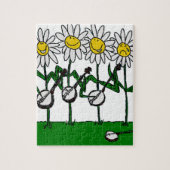 Puzzle Fleurs de banjo (Vertical)