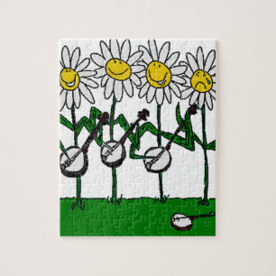 Puzzle Fleurs de banjo