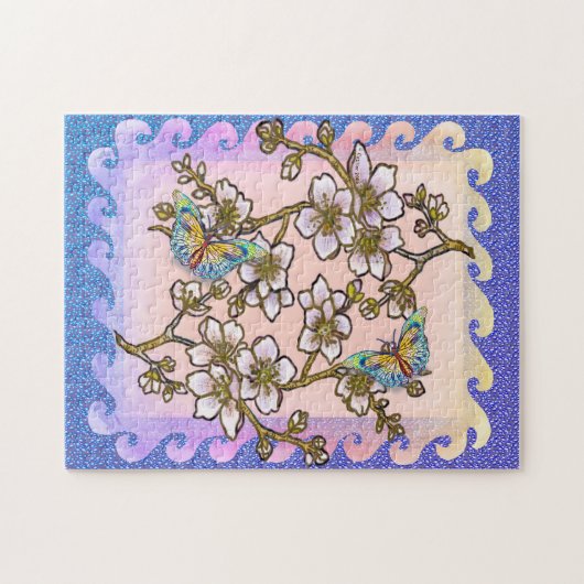 Puzzle Fleurs de cerisier (Horizontal)