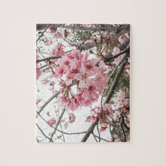 Puzzle Fleurs de cerisier de printemps - (Vertical)