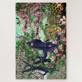 Puzzle Fleurs de cerisier léopard (Vertical)