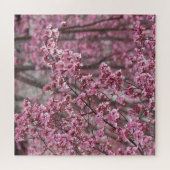 Puzzle Fleurs de cerisier Sakura rose flottant (Horizontal)