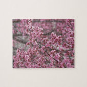 Puzzle Fleurs de cerisier Sakura rose flottant (Horizontal)