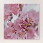 Puzzle Fleurs de cerisier Sakura rose pâle (Horizontal)