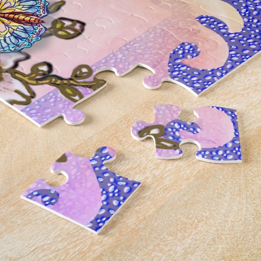 Puzzle Fleurs de cerisiers (Côté)