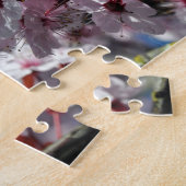 Puzzle Fleurs de cerisiers roses (Côté)