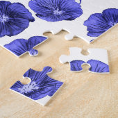 Puzzle Fleurs de champ aquarelle : Papier peint botanique (Côté)