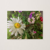 Puzzle Fleurs de champ de marguerite (Horizontal)