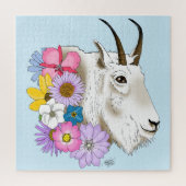 Puzzle Fleurs de chèvre de montagne (Vertical)