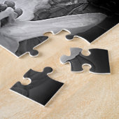 Puzzle Fleurs De Dogwood En Nature Noire Et Blanche (Côté)