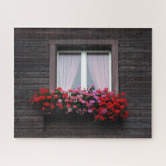 Puzzle fleurs de fenêtre (Horizontal)