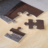 Puzzle Fleurs de géranium et maisons de trulli à Alberobe (Côté)
