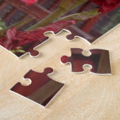 Puzzle Fleurs de Glaïeuls Rouges (Côté)