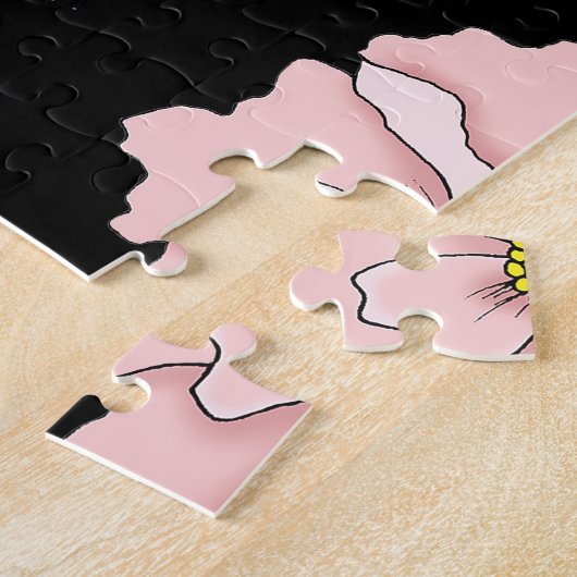 Puzzle Fleurs de hérisson mignonnes (Côté)