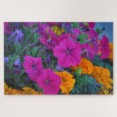 Puzzle Fleurs de jardin (Horizontal)