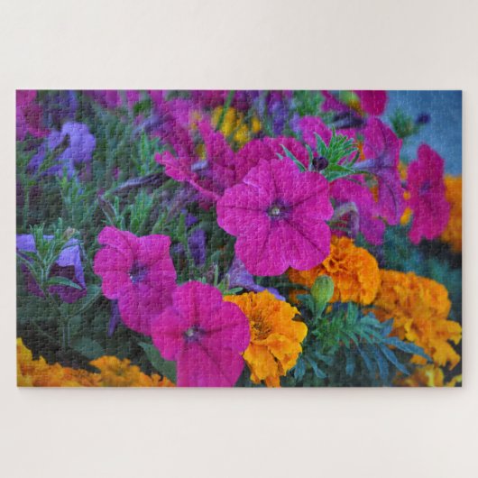 Puzzle Fleurs de jardin (Horizontal)