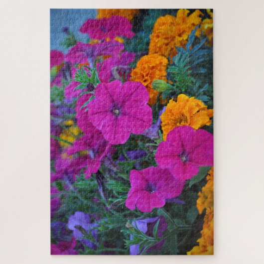 Puzzle Fleurs de jardin (Vertical)