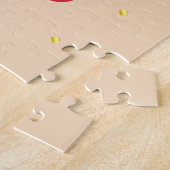 Puzzle Fleurs de jardin de chat Noir Or (Côté)