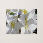 Puzzle Fleurs de la Plumeria tropicale (Horizontal)