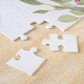 Puzzle Fleurs de lapin rose Ballerina Chaussures de balle (Côté)