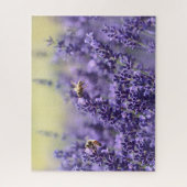 Puzzle Fleurs de lavande et abeilles (Vertical)