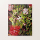 Puzzle Fleurs de Lehua dans les volcans d'Hawaii (Vertical)