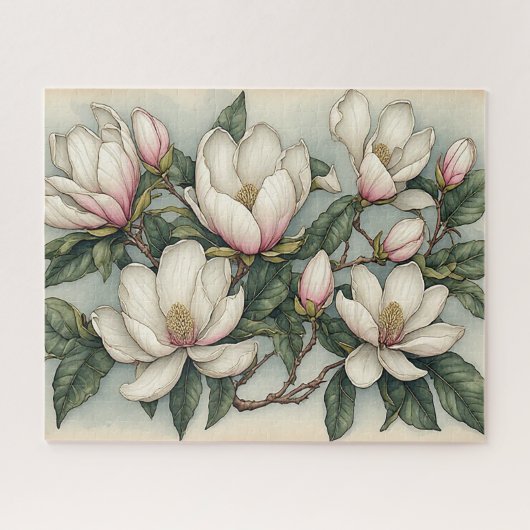 Puzzle Fleurs de Magnolia (Horizontal)