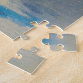 Puzzle Fleurs de manet dans un vase de cristal (Côté)