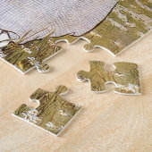 Puzzle Fleurs de marguerites de cueillette d'enfants anti (Côté)