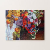 Puzzle Fleurs de Monet et fruits (Horizontal)