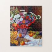Puzzle Fleurs de Monet et fruits (Vertical)