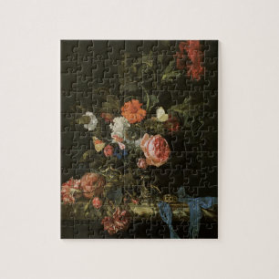 Puzzle Fleurs de nature morte Fleurs dans un vase, baroqu