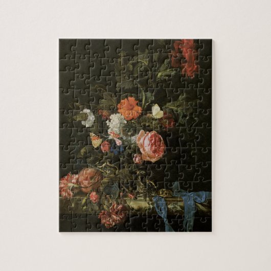 Puzzle Fleurs de nature morte Fleurs dans un vase, baroqu (Vertical)