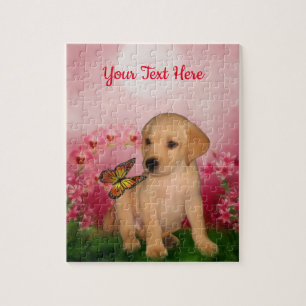 Puzzle Fleurs de Papillon de marionnettes de laboratoire 