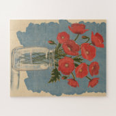 Puzzle Fleurs de pavot (Horizontal)